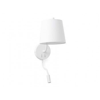 29329_BERNI_White_wall_lamp_with_LED_reader_Faro_Barcelona