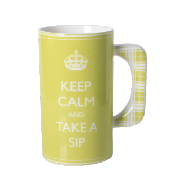 Kubek porcelanowy XXL - Keep Calm And Take A Sip MULTIPLE CHOICE BY TOPCHOICE