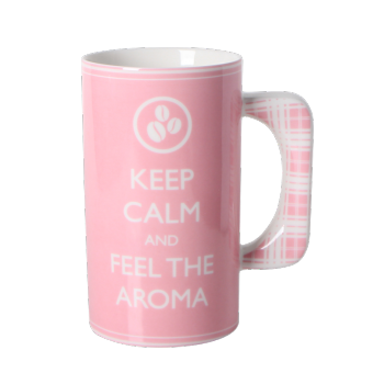 Kubek porcelanowy XXL - Keep Calm And Feel The Aroma MULTIPLE CHOICE BY TOPCHOICE