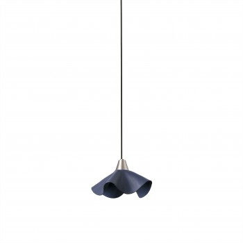 66231_HELGA_LED_Blue_leather_pendant_lamp_wiszaca_Faro_Barcelona