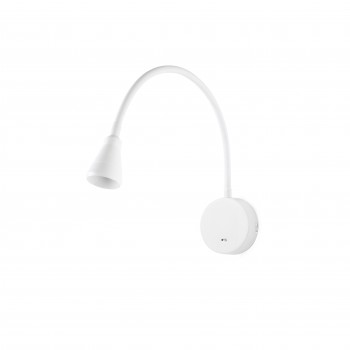 BEL_LED_White_wall_lamp_reader_kinkiet_Faro_Barcelona