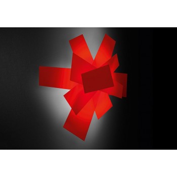BIG BANG ROSSO kinkiet/plafon Foscarini