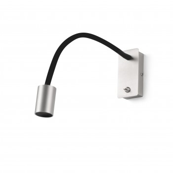 LESER_LED_Satin_nickel_wall_lamp_reader_kinkiet_Faro_Barcelona