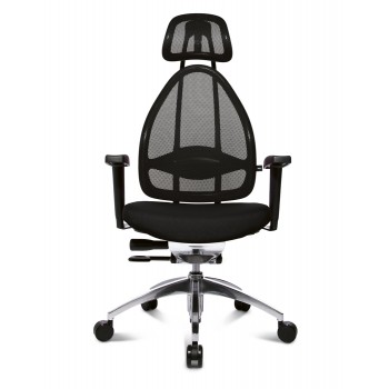 Krzesło biurowe OPEN ART 10 czarne