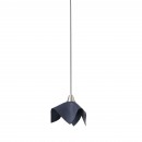 66235_FAUNA_LED_Blue_leather_pendant_lamp_wiszaca_Faro_Barcelona