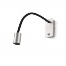 LESER_LED_Satin_nickel_wall_lamp_reader_kinkiet_Faro_Barcelona