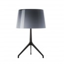 LUMIERE XX_table_grey-black chrome_foscarini