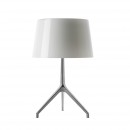LUMIERE XX_table_white-aluminium_foscarini