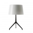 LUMIERE XX_table_white-black chrome_foscarini