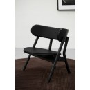 Northern_Oaki_lounge_black_painted_oak_leather_fotel_photo_Chris_Tonnesen