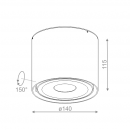 TUBA_111_QRLED_230V_natynkowy_aquaform_tech